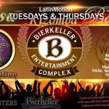 LatinMotion *weekly* Tuesday SBK (Salsa, Bachata, Kizomba) Bham