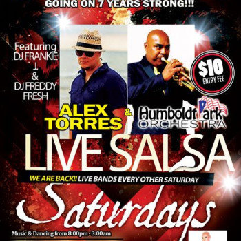Live Salsa Saturday – ft. Alex Torres & HPO on stage