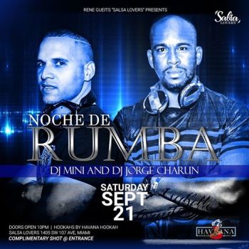 Noche De Rumba at Salsa Lovers
