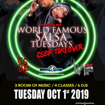 CSBF Takeover Salsa Tuesday at Alhambra Palace