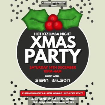 Christmas Kizomba Special At Hot Kizomba Night with Sean Wilson