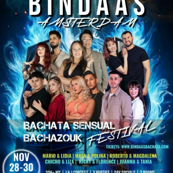 BINDAAS Bachata Sensual & Bachazouk Festival – 2025 – Amsterdam