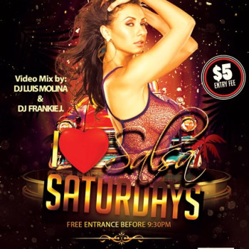 I Love Salsa Saturdays – Everyone Free B4 9:30pm!
