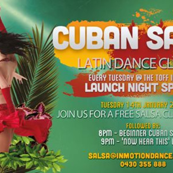 Cuban Salsa Launch Night at The Toff In Town!