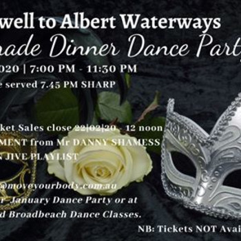 Farewell to Albert Waterways Masquerade Dinner Dance Party