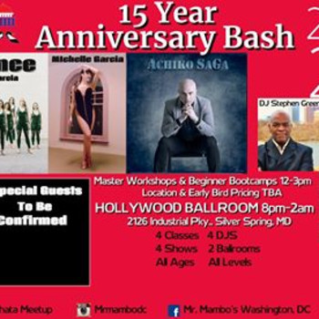 Mr. Mambo's 15year Anniversary Bash 2020