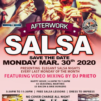 After Work Salsa Monday – No Cover All Night