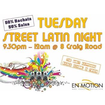 En Motion Weekly Street Latin Night Saturday
