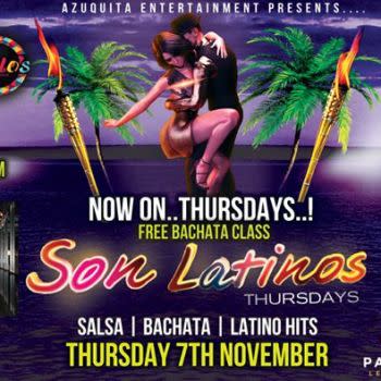 Salsa & Bachata Thursdays at SON Latinos. Parramatta – Free ENTRY