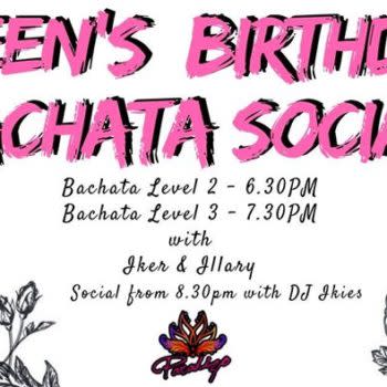 Queen’s BDAY Bachata Night – Oct 1