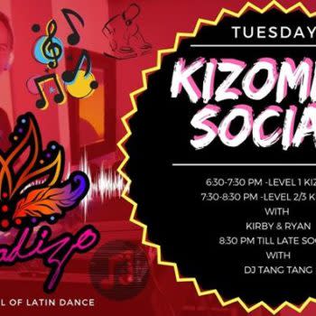 KIZ Night – Tuesdays at The Marquee Bar! Classes & Social