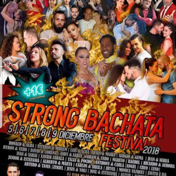 Strong Bachata Festival del 5 al 9 Diciembre 2018 en SalaCalipso