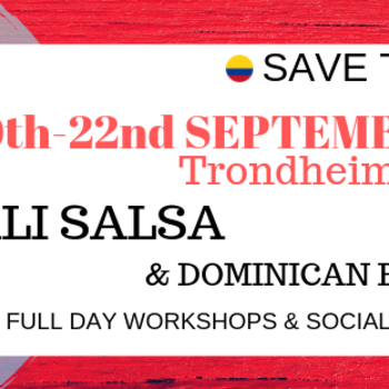CALI Salsa & Dominican Bachata Full Day Workshop, Trondheim