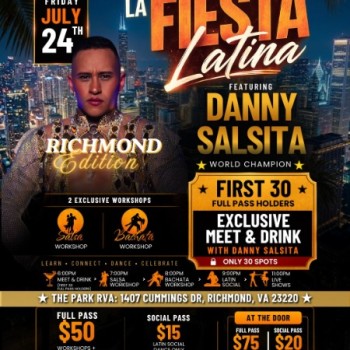 Virginia Beach Dance Festival Presents La Fiesta Latina With Danny Salsita