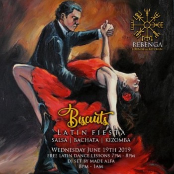 Rebenga Presents: Biscuits – Latin Fiesta