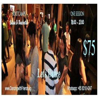 3 Hours Bootcamp for Bachata – Aug, Sep, Oct