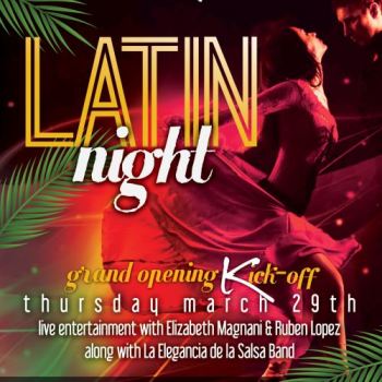 Latin Night Grand Opening Kickoff - Latin Dance Calendar