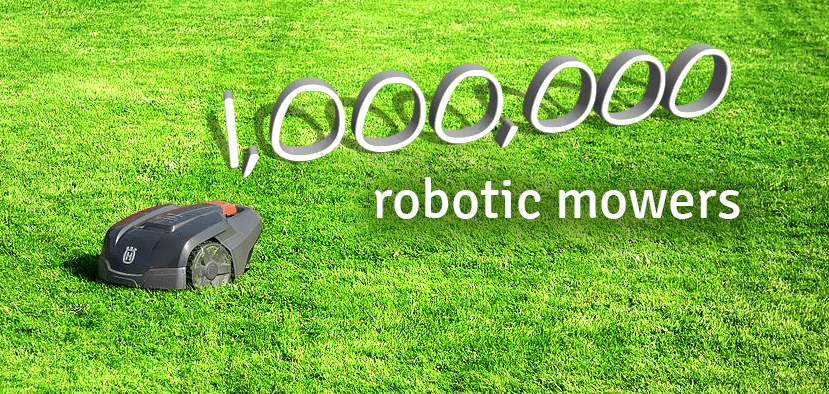 Husqvarna Celebrates 1,000,000 Robotic Mowers and Still Going