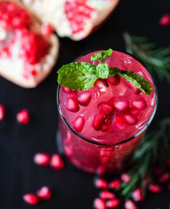 too much pomegranate