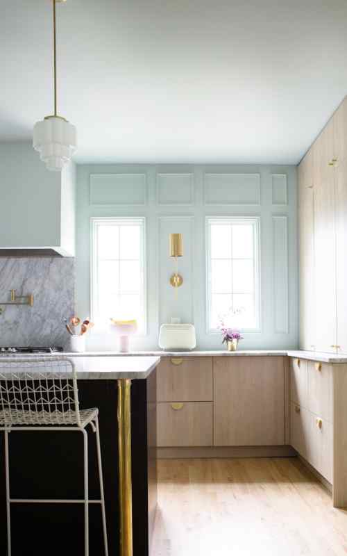 A Blue Kitchen Renovation