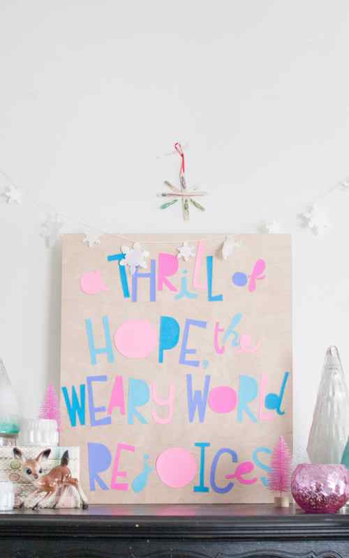 DIY Christmas Decor with Astrobrights