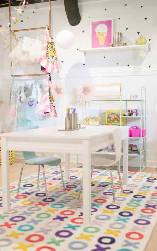 a playroom for girls