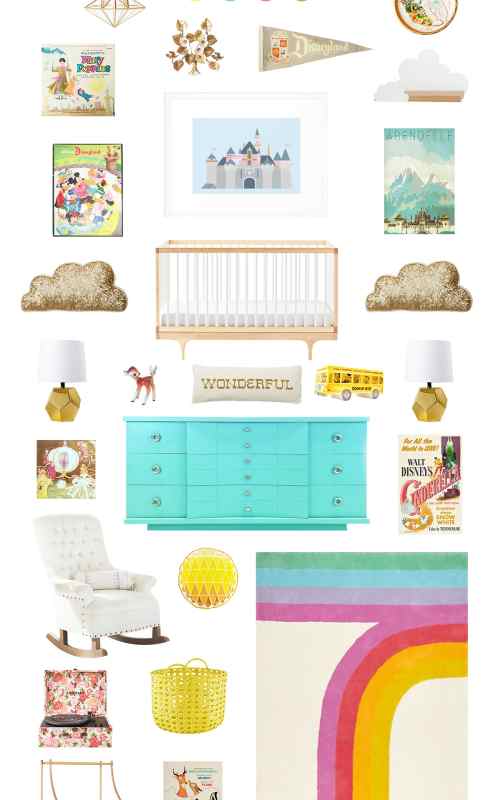 vintage disney baby room ideas