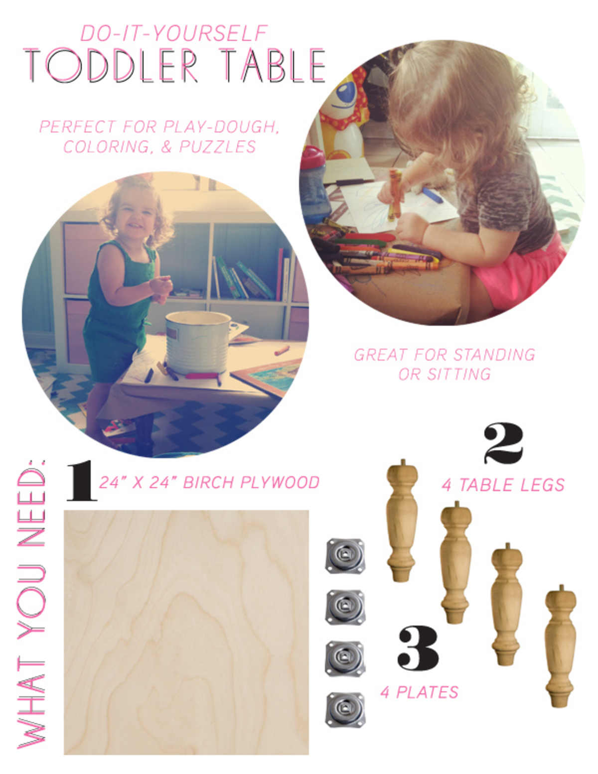 do it yourself toddler table do it yourself kid table