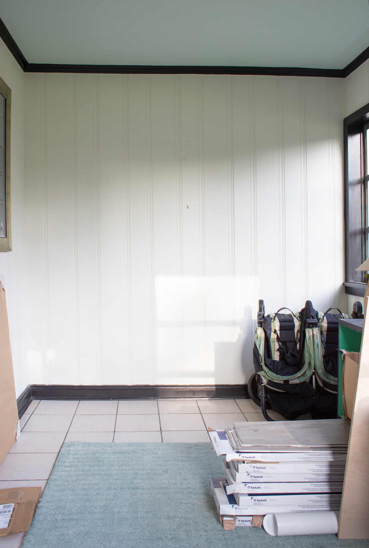  mudroom before and after