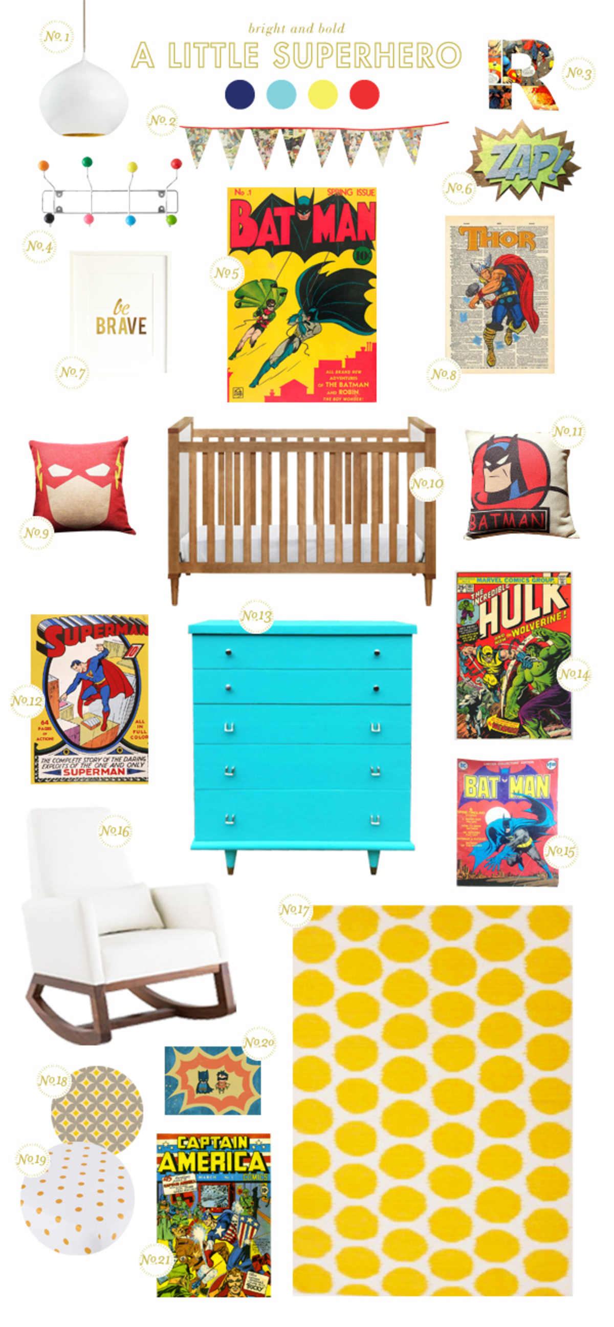 superhero nursery inspiration