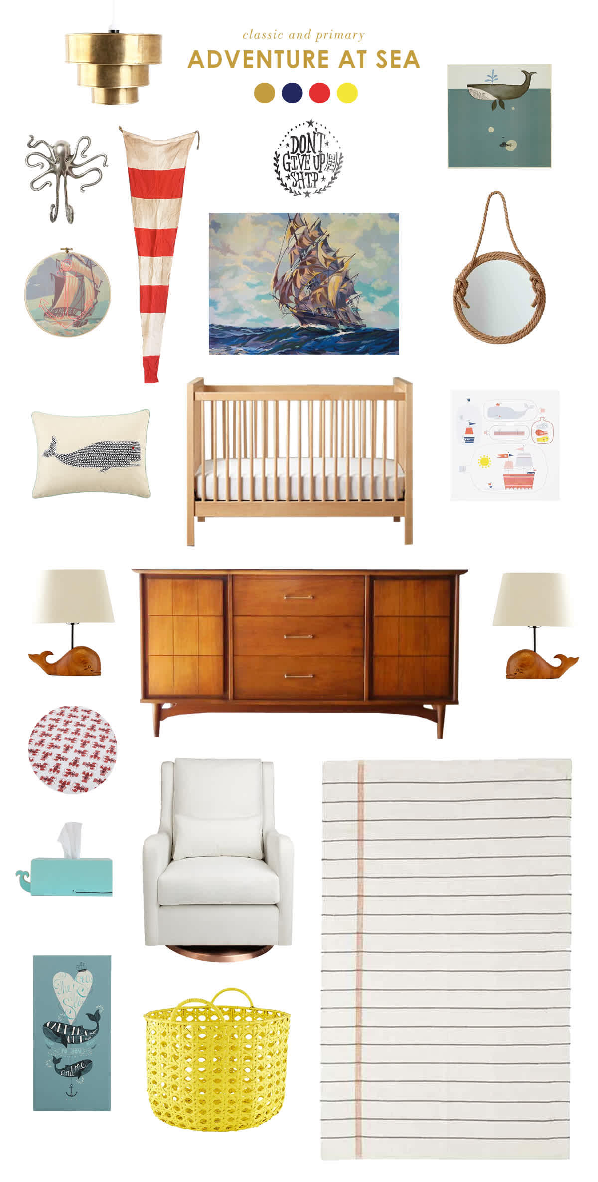 nautical baby room ideas