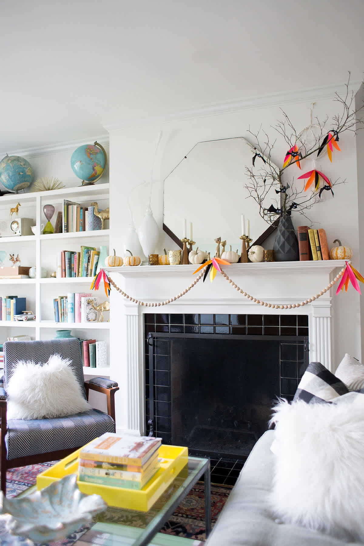 simple and easy fall mantel simple and easy fall mantel