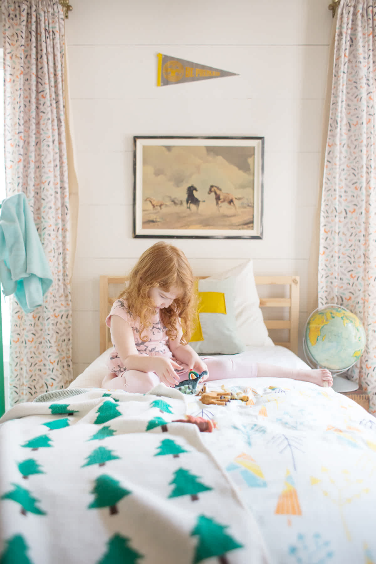 ship lap in a kids room