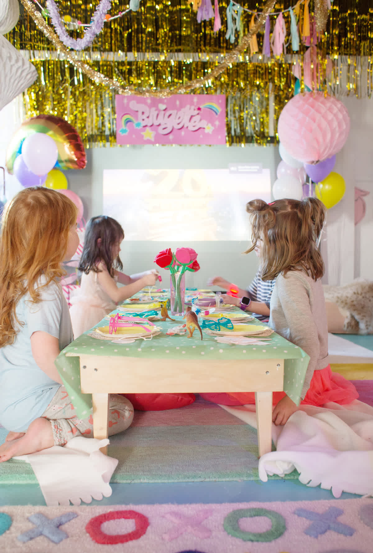 Simple Rainbow Birthday Party Ideas - Lay Baby Lay