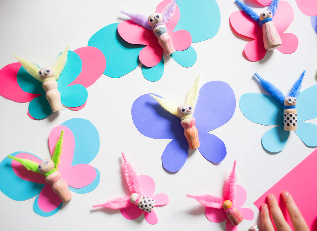 easy crafting with kids