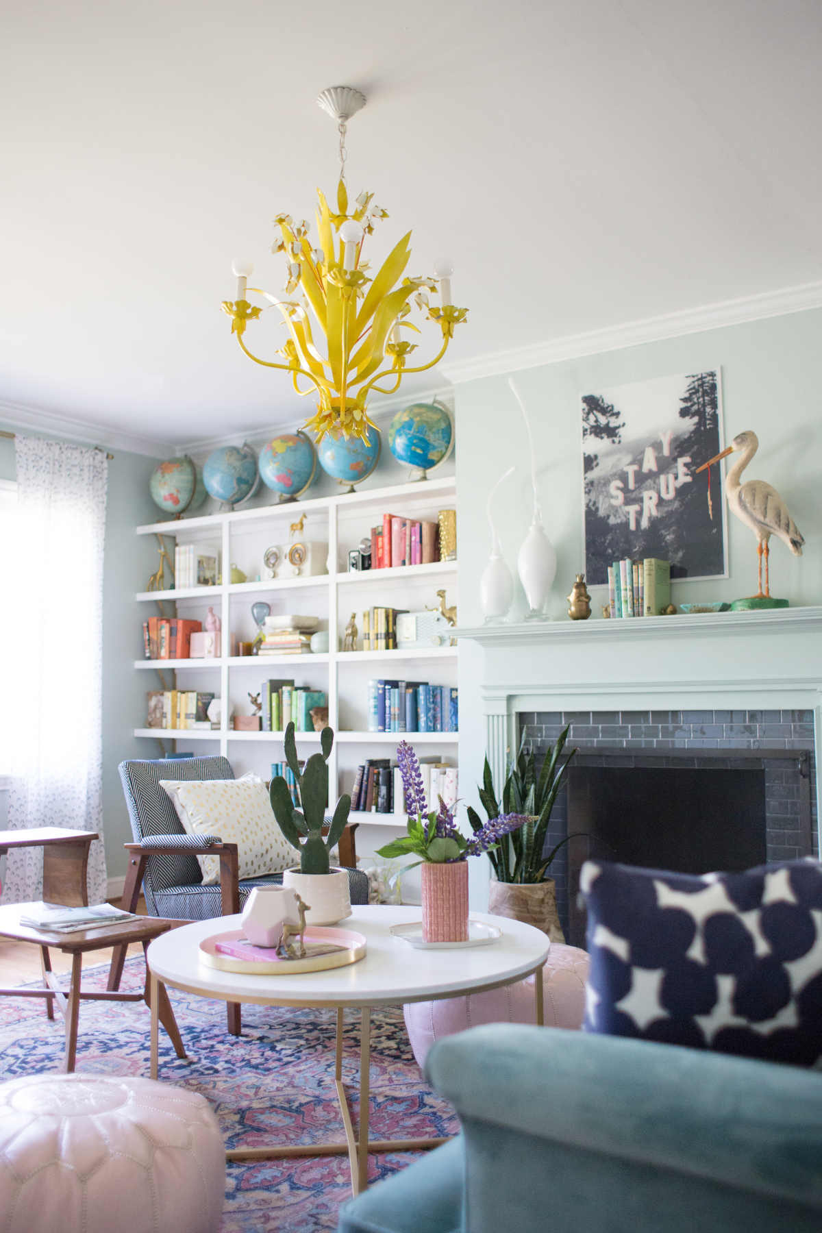 A Living Room Spring Refresh With Ebay Lay Baby Lay