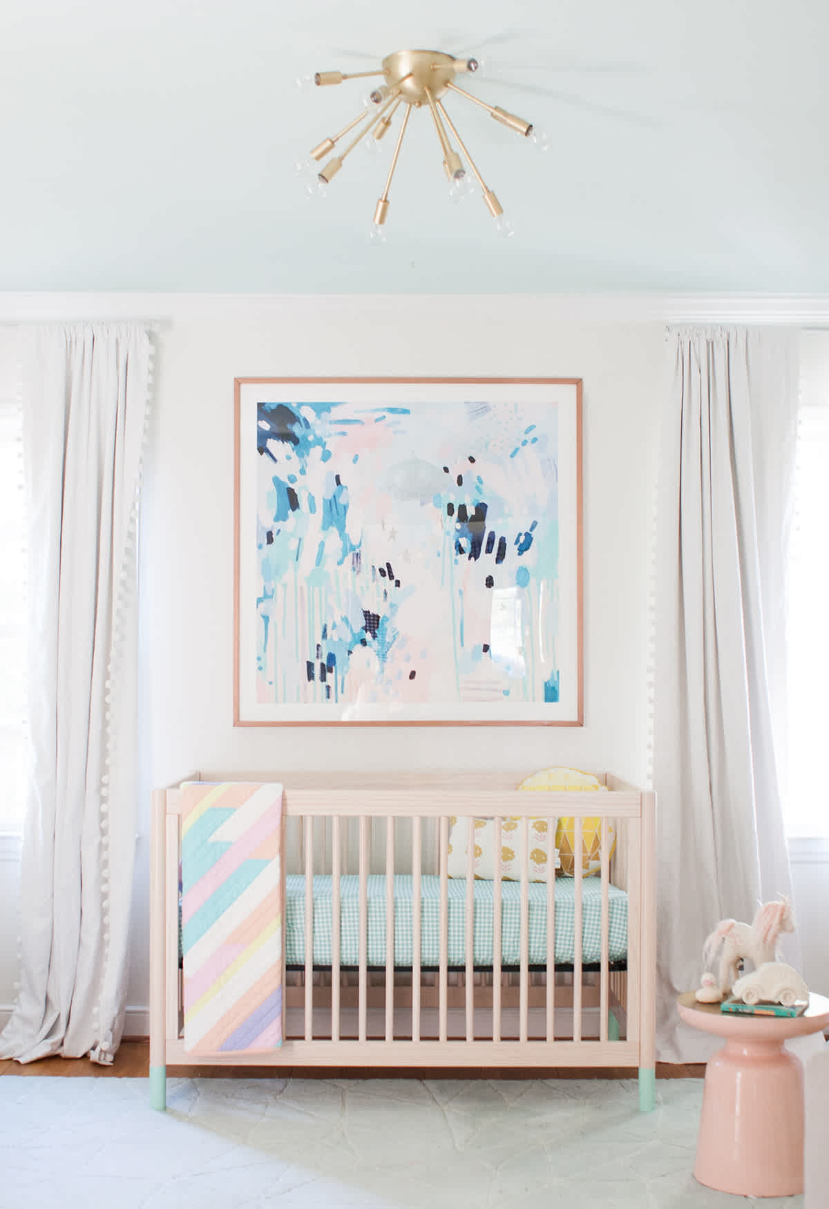 pastel baby nursery