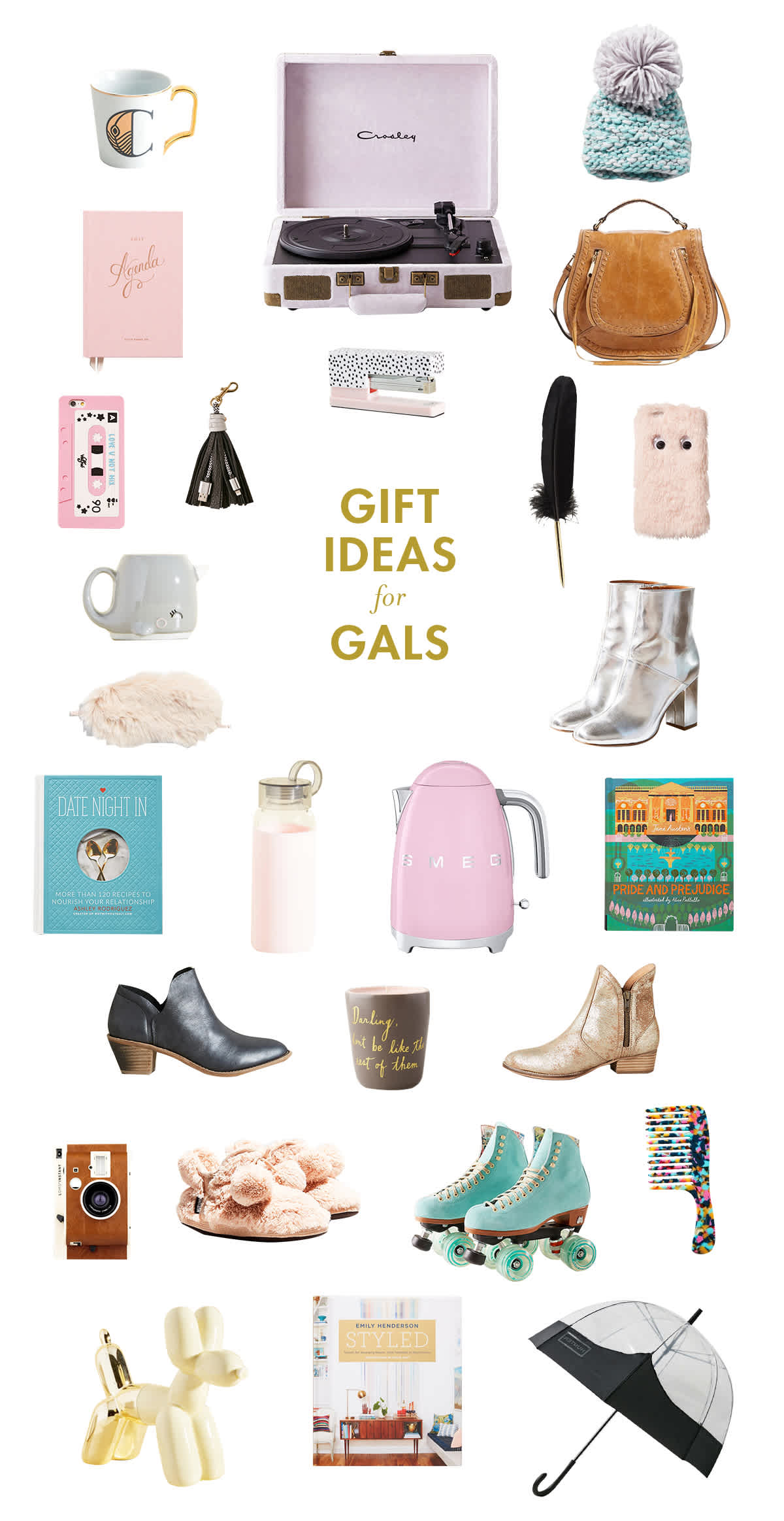 christmas gift guide for gals