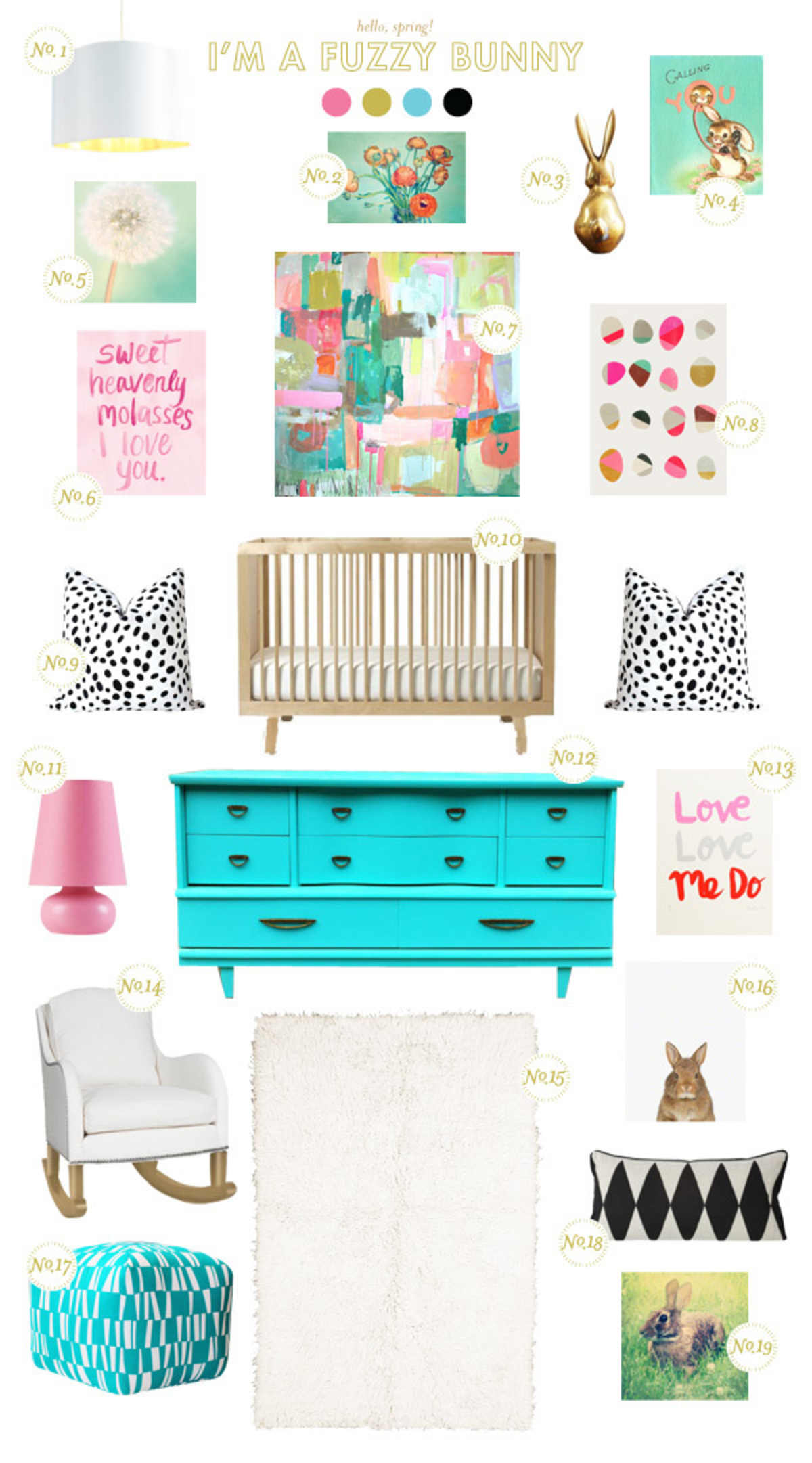 Bunny Baby Nursery Inspiration