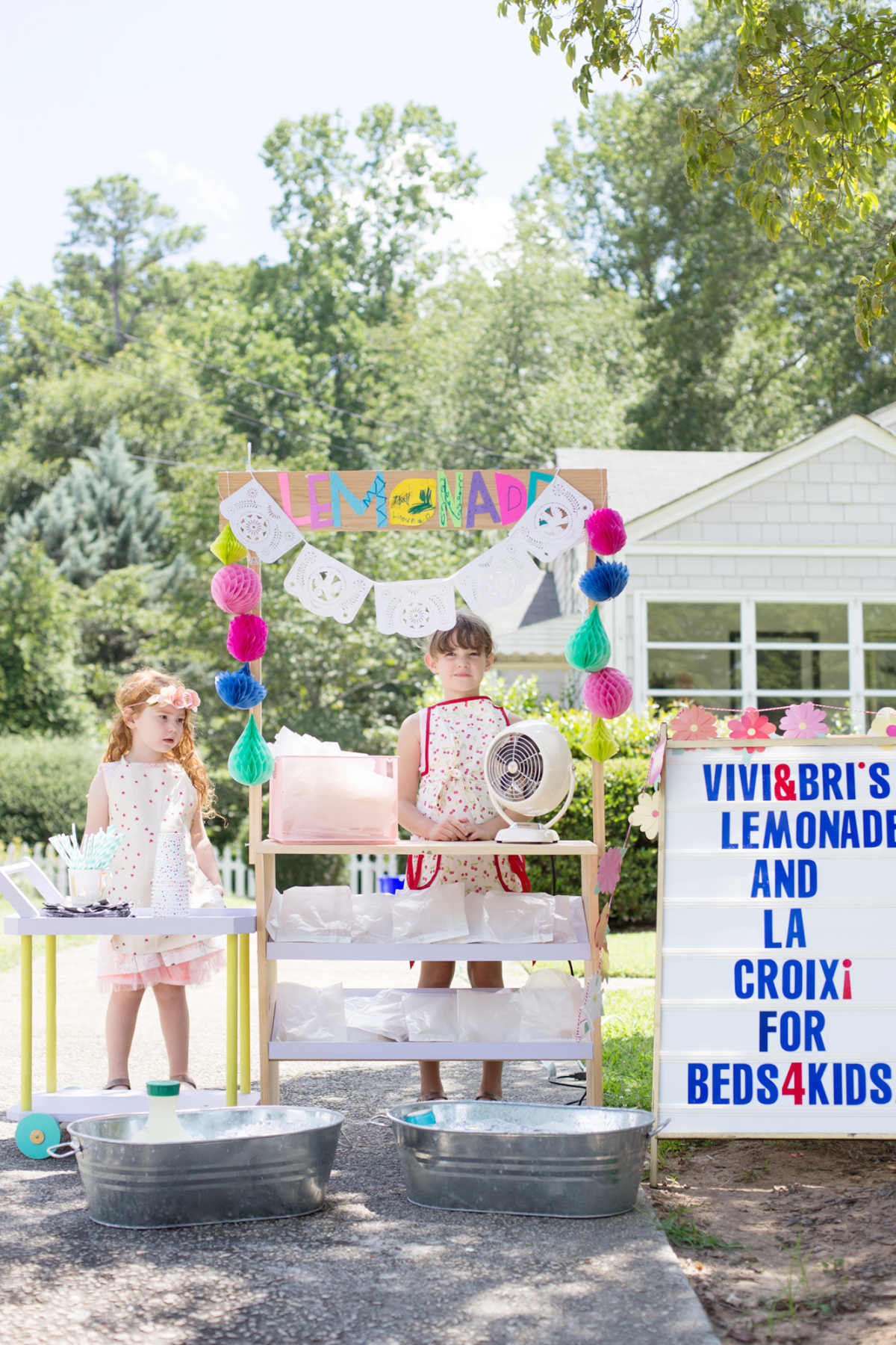 kids lemonade stand