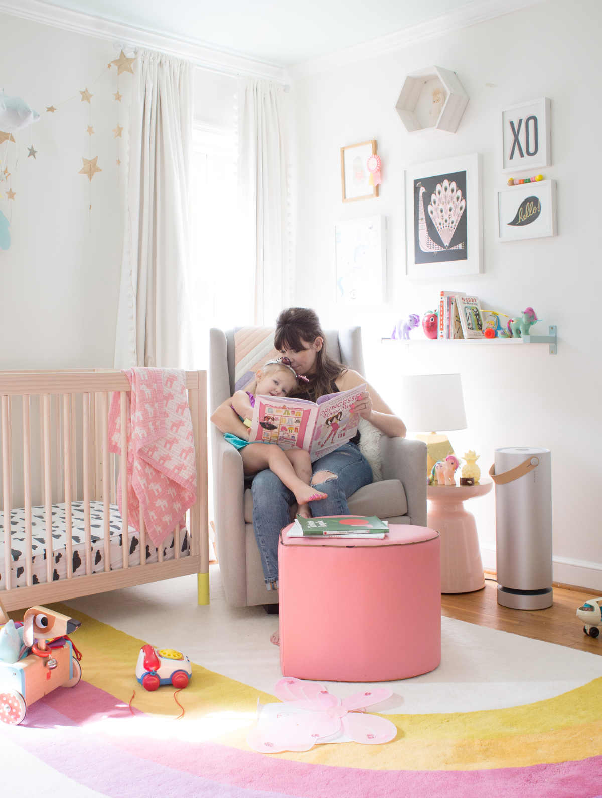 rainbow ideas for a kid room / allergy proofing your home