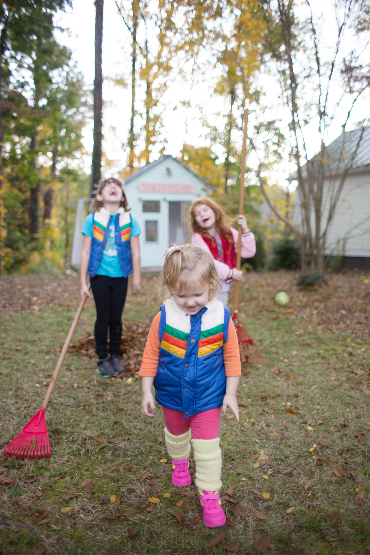 fall fun with the girls