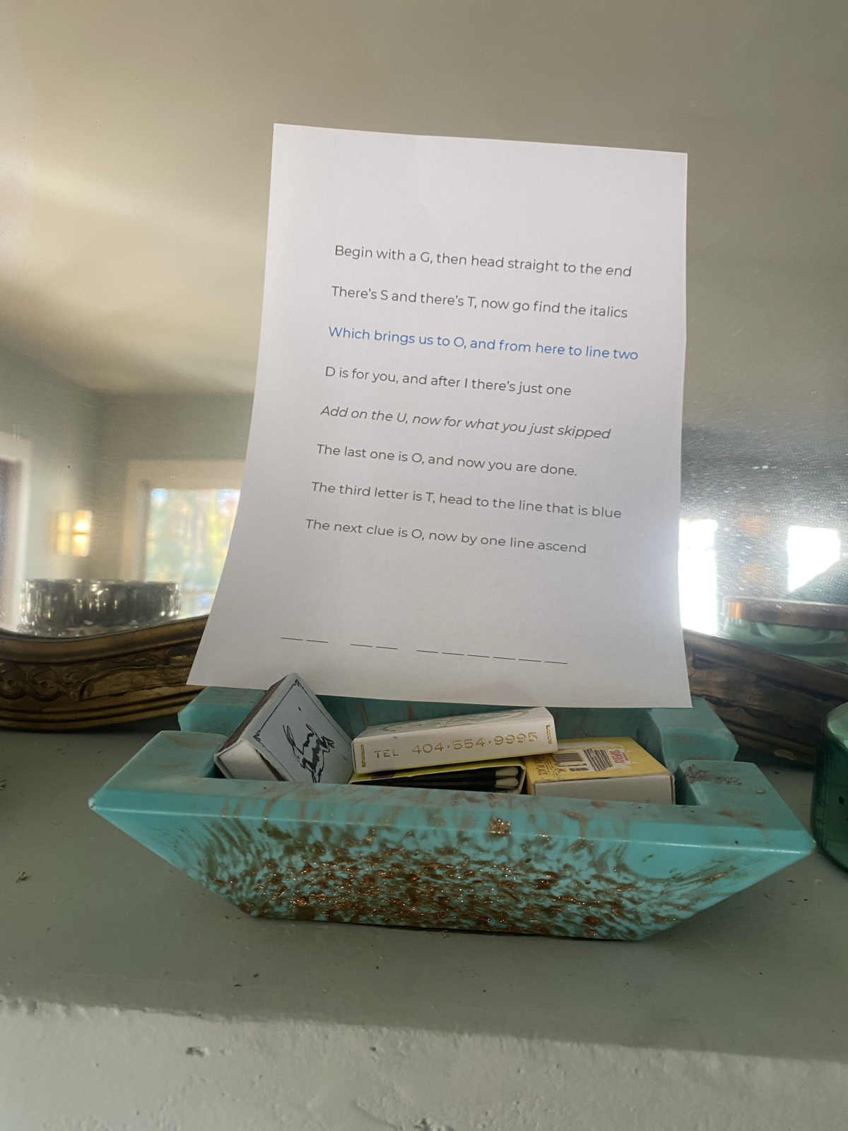 Mystery Birthday Party