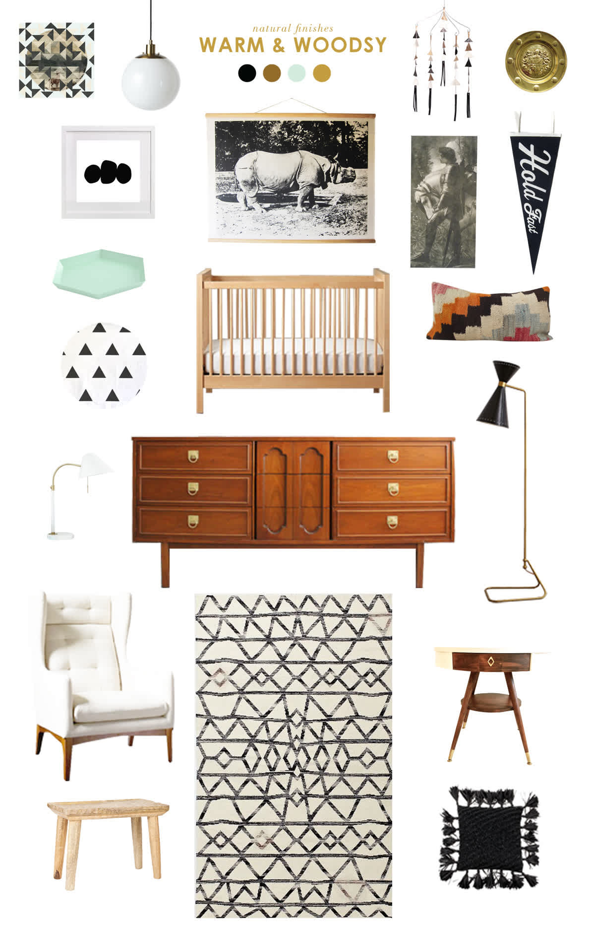 neutral baby nursery inspiration