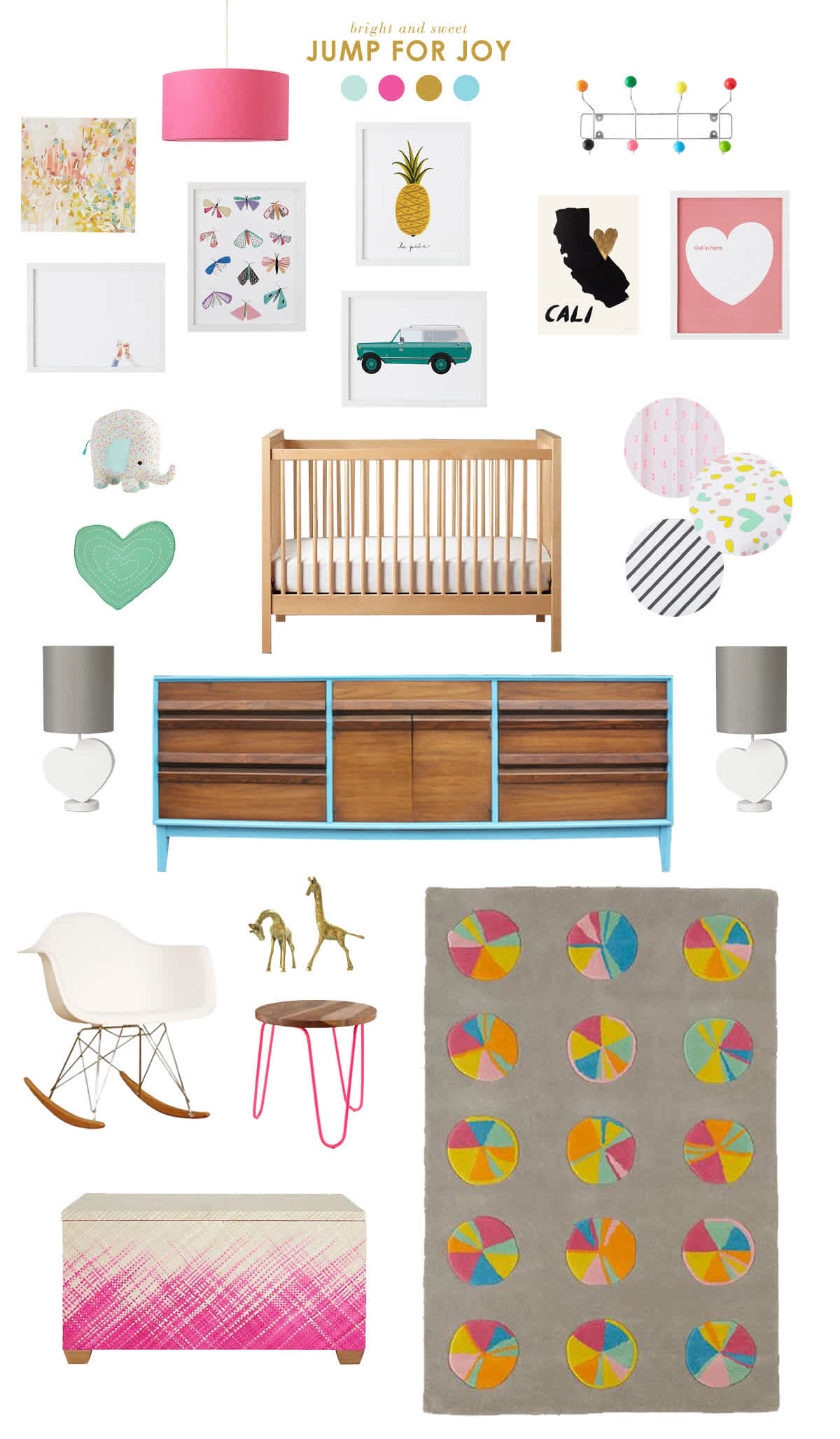 bright baby room ideas