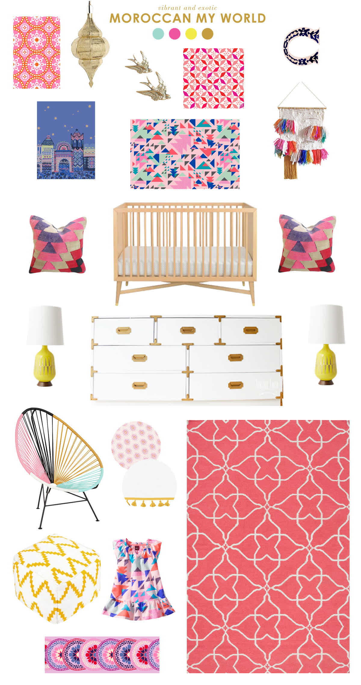 pink baby room ideas