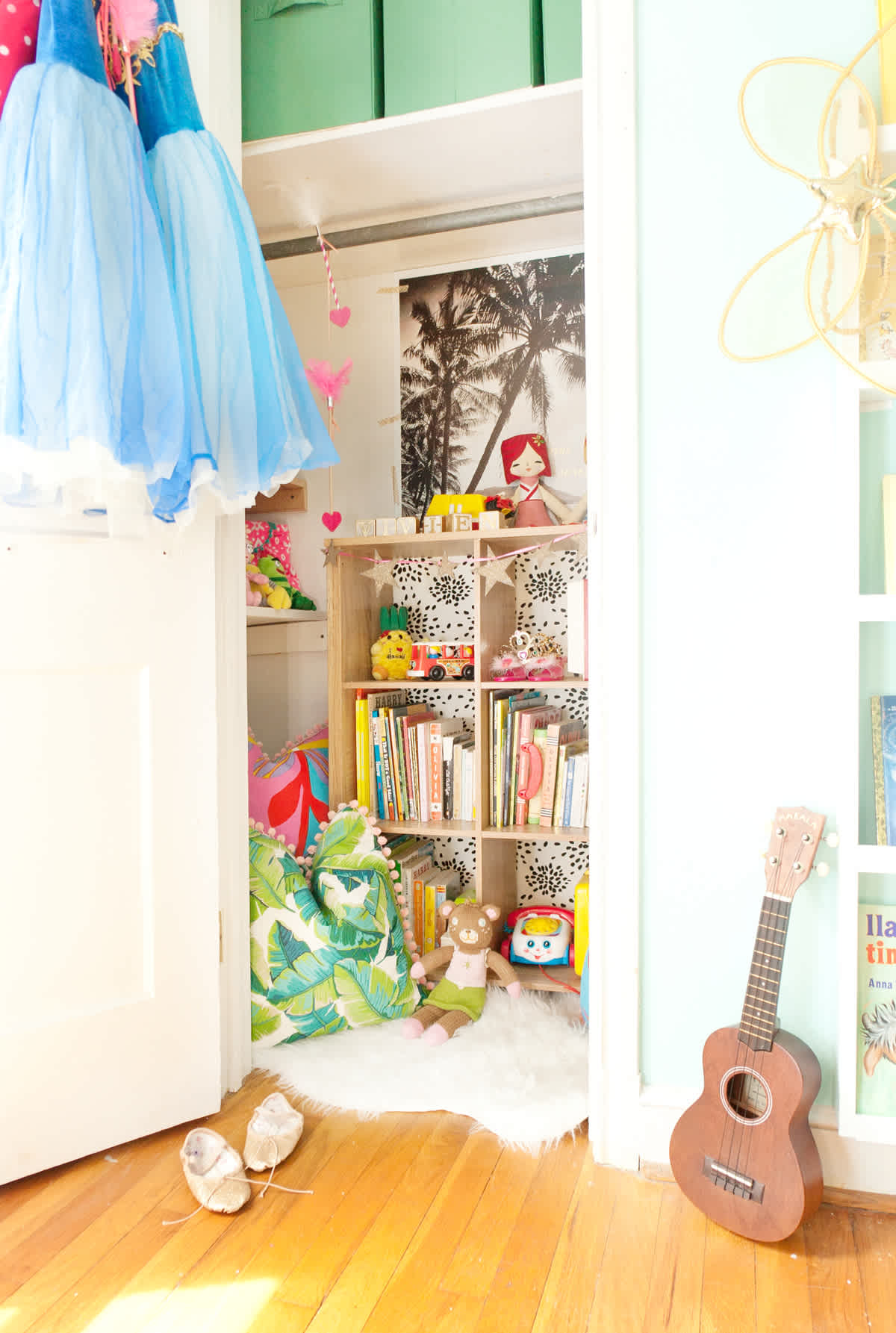toddler closet organization