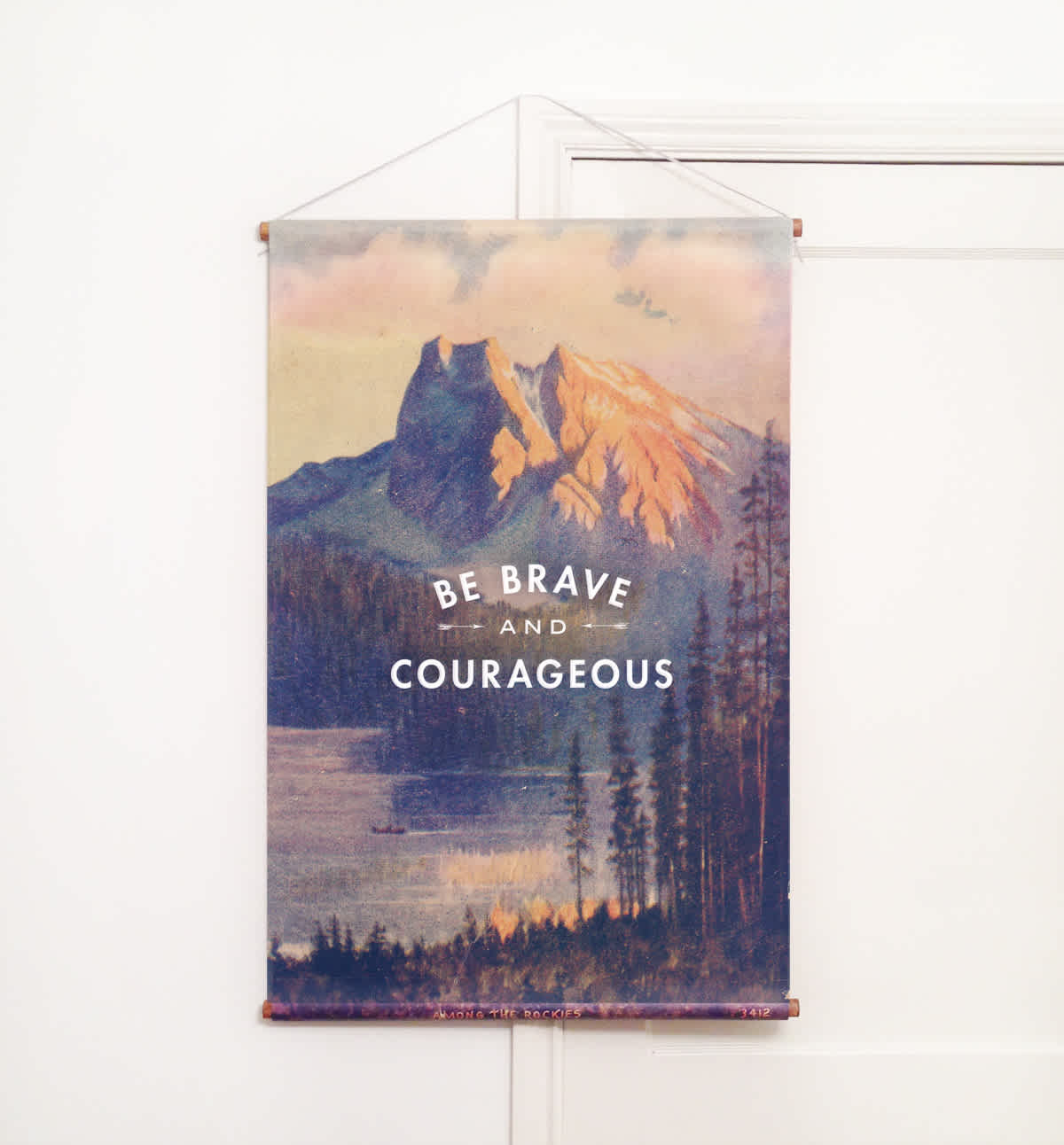 be brave wall hanging