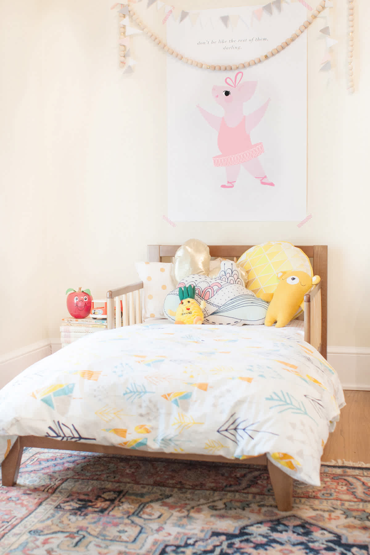 cute toddler bed