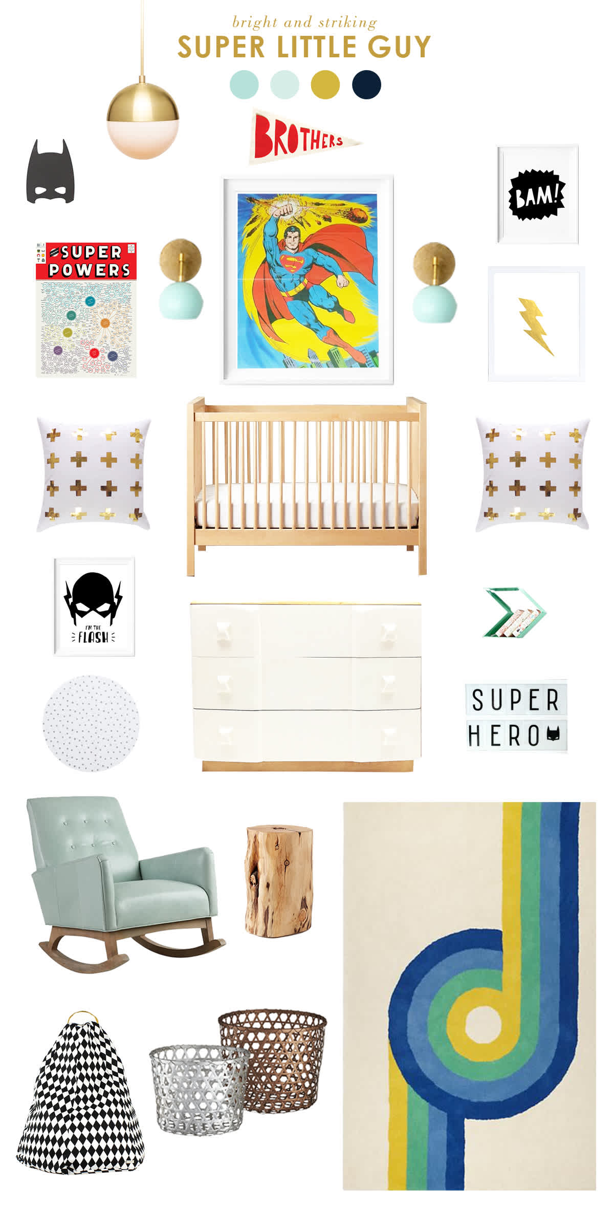 superhero baby room ideas